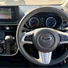 H27年式 ダイハツ ムーヴカスタム XハイパーSA★総額29.8万円★車検2年付 スマアシ アイスト ナビ TV ETC 2トンカラー 内外装良好！機関良好 車検2年付 AA評価4点 修復歴なし！文句なし！の画像
