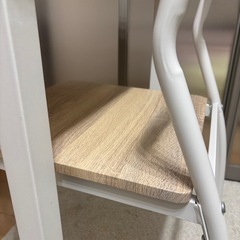 ダイニングテーブルセット　椅子２つの画像