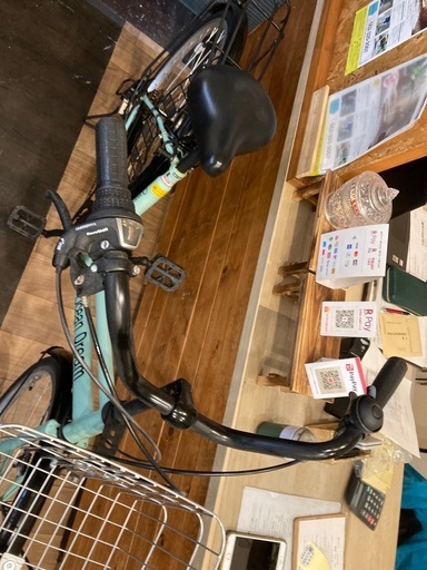 ピ*タ様 中古美品ブリヂストンLEDオートライト自転車26インチライト