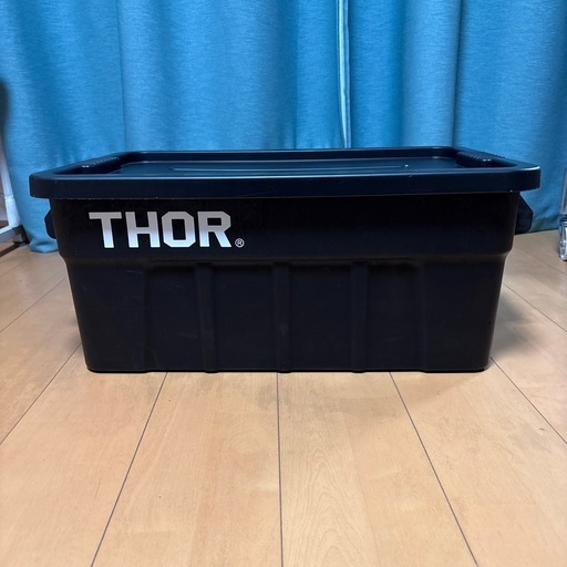 THOR コンテナ 53L 黒 ブラック 廃盤品　[２個セット] THOR コンテナ 53L 黒 ブラック 廃盤品 [2個セット] 普通の黒にあらず。