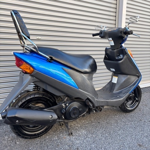 4451.人気小型　アドレスv125 キジマ製バックレスト　千葉県柏市　即日配送、自走引き取りも可能