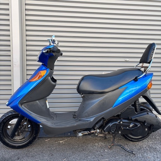 4451.人気小型　アドレスv125 キジマ製バックレスト　千葉県柏市　即日配送、自走引き取りも可能