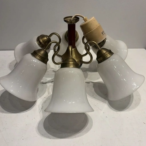 6灯　ペンダントライト　TOSHIBA BFC-6901ZED 6灯ペンダントライトTOSHIBA BFC-6901ZED (有田) 伏見の照明器具の中古