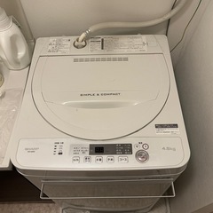 SHARP 縦型洗濯機の画像