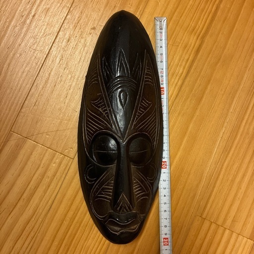 木彫り壁掛けお面アジアン雑貨 (Kちゃん) 川越市のインテリア雑貨/小物