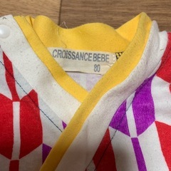 袴ロンパース80の画像