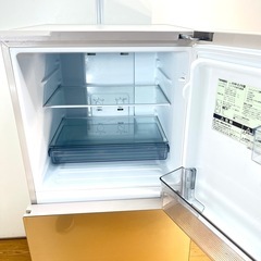 【鏡面】TWINBIRD 146L 2021年製の画像