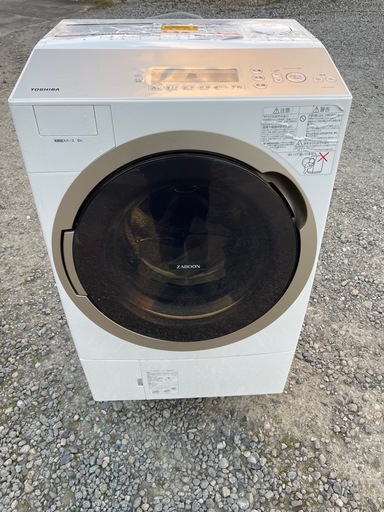 7kg乾燥機能付き　11kgドラム式洗濯機 TOSHIBA 　17年製