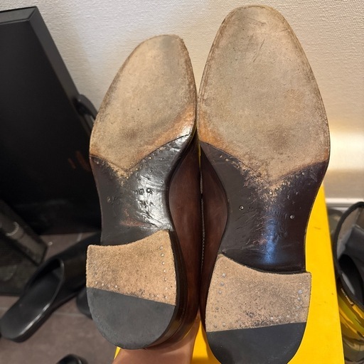 マグナーニ　美品　MAGNANNI レザーローファー