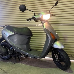 【New】実働 BT新品 バリ溝 スズキ CA45A レッツ4　4スト原付 インジェクション スクーター シルバーの画像