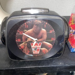 【本日取引出来る方】新日本プロレス 長州力 目覚まし時計