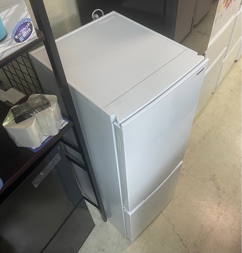 SHARP 179L2ドア冷蔵庫 SJ-D18G-W 2021年製 中古 (リサイクルマート安