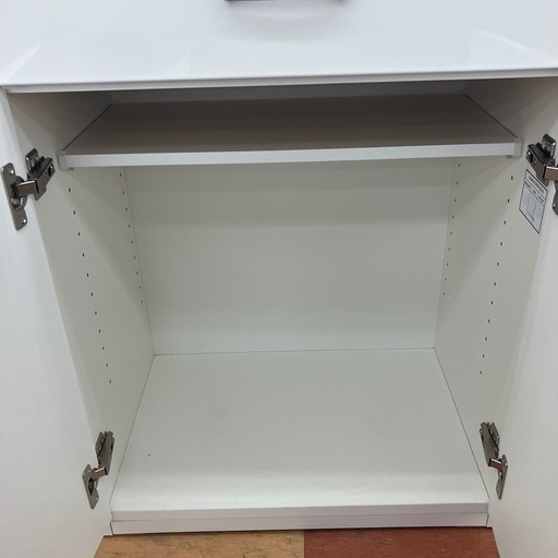 ★ジモティー割引20%★2枚扉食器棚 COPAIN60DB ホワイト《リサイクルショップドリーム次屋店》☆尼崎市若王寺☆