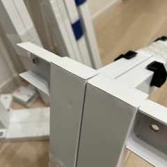 ★お譲先決定★ シングルベッドアルミフレーム 白の画像