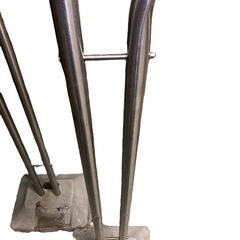 【ジ0114-13】状態悪い為激安価格‼️洗濯物干し台セット 割れや汚れありの画像