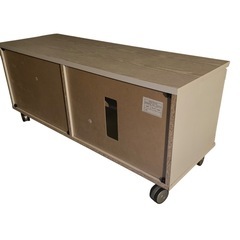 【ジ0114-14】キャスター付きでらくらく移動‼️引き出し収納付きテレビ台の画像