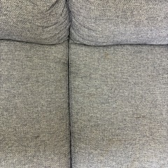 ニトリ　2人掛けソファ（汚れあり）の画像