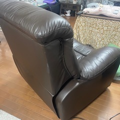 電動リクライニングソファの画像