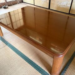 ちゃぶ台　座卓　センターテーブル　木製の画像