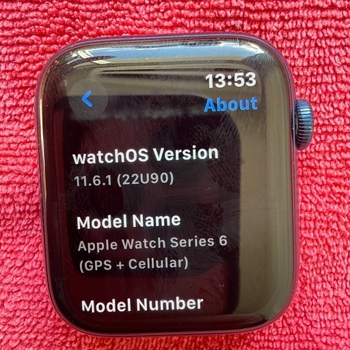 Apple Watch 6 Nike GPS + Cellular 44m