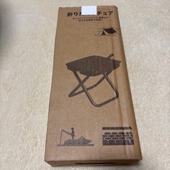 新品　折りたたみ椅子①の画像