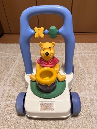 プーさん手押し車 (ゆか) 四街道のおもちゃ《その他》の中古あげます