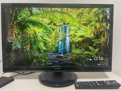 SHARP AQUOS 2T-C24AD 24インチ液晶テレビ (瀬戸) 七隈のテレビ《液晶