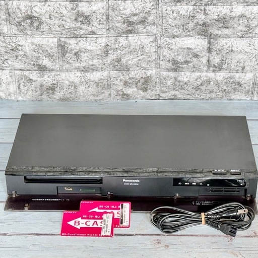 ジャンク品 Panasonic「DMR-BRX2000」2TB・7チューナー搭載 Panasonic