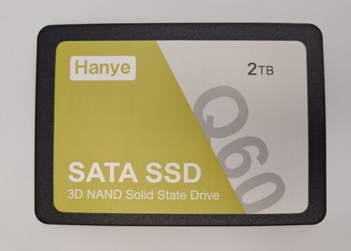 Hanye Q60 2TB SATA SSD 2.5インチ 正常100% (緑茶) 上井草のPCパーツ