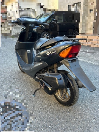 すぐ乗れる】ホンダディオAF34｜セルー発始動｜実働好調｜低走行 |ブラック