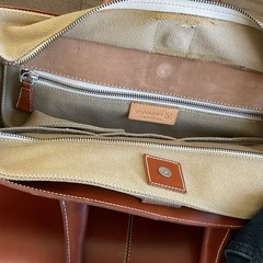 交渉中　　★イタリア製 VISARUNO★ビサルノ メンズ 茶 ブリーフケース 本皮 通勤 カバン 出張 鞄 かばんの画像