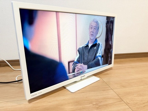 【美品】シャープ　2T-C24DE 液晶テレビ　2023年製　24型 ホワイト シャープ AQUOS 2T-C24DE-W [24インチ ホワイト系] 価格比較 - 価格.com