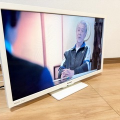 シャープ　2T-C24DE 液晶テレビ　2024年製　24型 ホワイトの画像