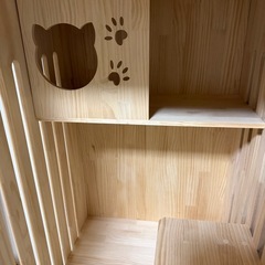 木製猫用ケージ（最終値下げ）の画像