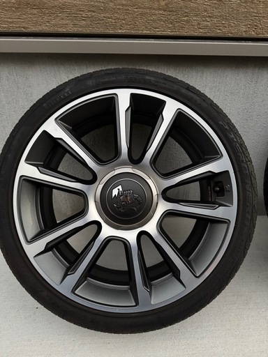 手渡し限定 アバルト595C 17インチ純正ホイール