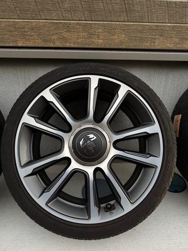 手渡し限定 アバルト595C 17インチ純正ホイール
