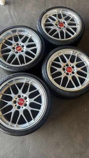 BBS 鍛造 19インチ タイヤ・ホイール4本セット ミシュラン 【美品】