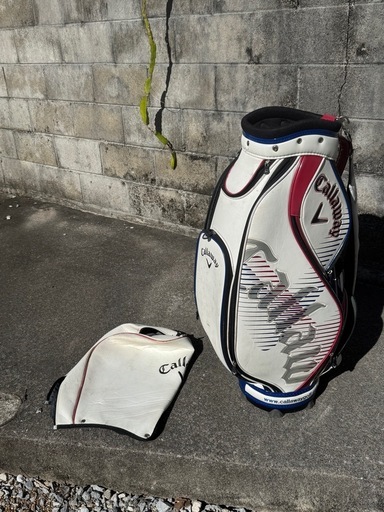 Callaway キャロウェイ キャディバッグ 8型 カート 5分割ホワイトx