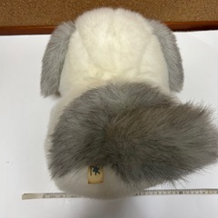 ぬいぐるみ4　NAKAJIMAのむく犬2体の画像