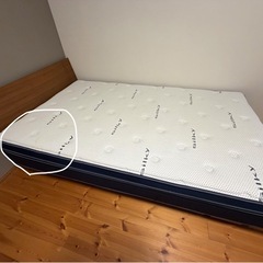 ベッドフレーム＋マットレスの画像