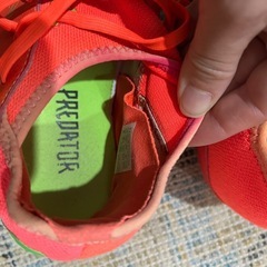 adidas　サッカースパイク23.5センチの画像