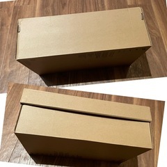 ナイキ シューズ 空箱 茶の画像