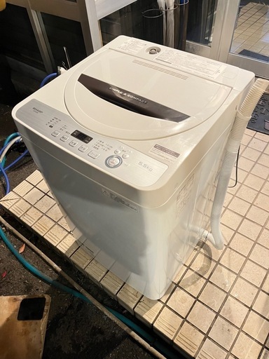 SHARP全自動洗濯機 5.5kg 2018年製