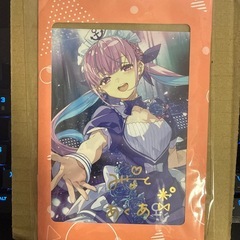 風真いろは、湊あくあ、百鬼あやめ直筆サインの画像