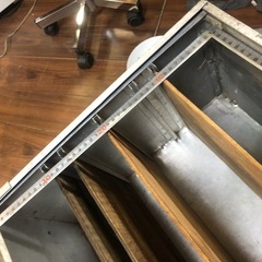 中古 おかもち アルミ製 出前箱 出前 収納 工具箱の画像