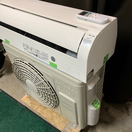 日立2021年2.5KW 8畳用取付込、保証付