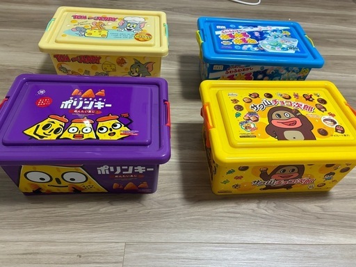お菓子 コンテナ ボックス (えむ) 市坪のおもちゃの中古あげます・譲り