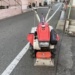 農業器具（耕運機の画像