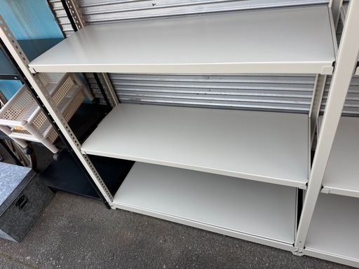 中軽量棚　2連結　幅235奥45 高さ210cm