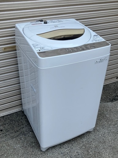 お勤め品🍵【TOSHIBA】5.0kg 洗濯機 AW-5G3 2016年 (REON×両角商店